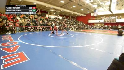 152 lbs Champ. Round 1 - Aiden Hewlett, Las Lomas vs Chase Bickmore, Arcata