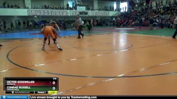 170 lbs Champ. Round 1 - Victor Gosswiller, Valhalla vs Conrad Russell, Canyon Hills