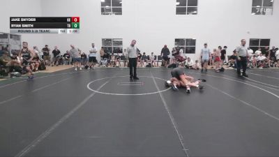 115 lbs Round 5 (6 Team) - Ryan Smith, Taylor Hammers vs Jake Snyder, Keystone Krush