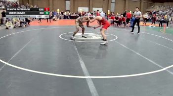 150 lbs Cons. Round 6 - Jaiden Oliver, Buford vs Teagon Patterson, Ozark