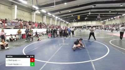Rr Rnd 1 - Juanito Rodriguez, Sierra Grande Panthers vs Trinity Cuch Yazzie, Badlands WC