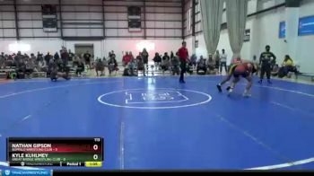 113 lbs Round 3 (6 Team) - Nathan Gipson, BUFFALO WRESTLING CLUB vs Kyle Kuhlmey, GREAT BRIDGE WRESTLING CLUB