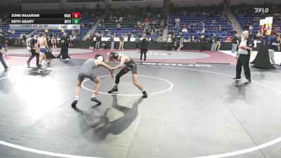 120 lbs Consi Of 32 #2 - John Najarian, Wakefield vs Seth Geary, Northbridge