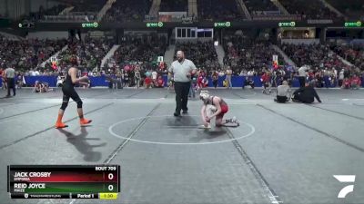 110 lbs Champ. Round 1 - Reid Joyce, Maize vs Jack Crosby, Emporia