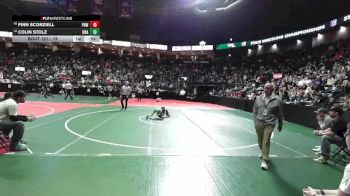 78 lbs Cons. Round 2 - Colin Stolz, Unattached vs Finn Scorziell, PNW1