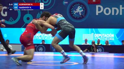 74 kg 1/4 Final - Hrayr Alikhanyan, Armenia vs Khadzhimurad Gadzhiyev, Azerbaijan
