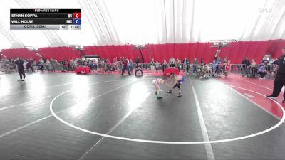 59 lbs Cons. Semi - Ethan Soppa, Weigh-in Club vs Will Holst, Prescott Wrestling Club