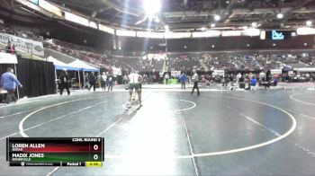 160 lbs Cons. Round 3 - Loren Allen, Borah vs Madix Jones, Bonneville