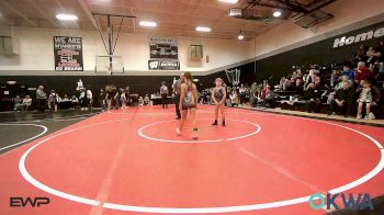 67-73 lbs Rr Rnd 1 - Grayson Schultz, Team Tulsa Wrestling Club vs Emyle Thompson, HURRICANE WRESTLING ACADEMY