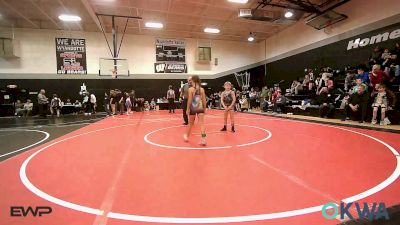 67-73 lbs Rr Rnd 1 - Grayson Schultz, Team Tulsa Wrestling Club vs Emyle Thompson, HURRICANE WRESTLING ACADEMY