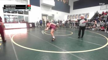 132 lbs Semifinal - Slater Hicks, Valencia (Valencia) vs Micah Garcia, Esperanza