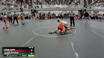 96 lbs Placement (4 Team) - Jacob Liuzza, Full Circle vs Hayden Seymour, Hammers