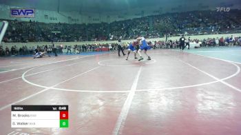 160 lbs Consi Of 32 #1 - Max Brooks, Bixby vs Graham Walker, Bixby