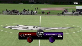 Replay: Mansfield vs Saint Michael's | Sep 8 @ 11 AM