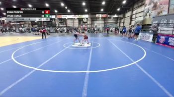 113 lbs Quarterfinal - Jyles Auble, Governor Wrestling vs Evan Propes, Eastside United