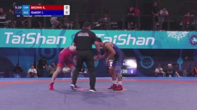 65 kg Repechage - Karson Brown, Canada vs Isa Isakov, Kyrgyzstan