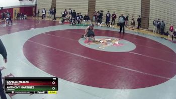 106 lbs Cons. Round 5 - Camille Mejean, Spring Valley vs Anthony Martinez, Lakeside