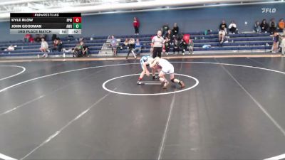 126 lbs 3rd Place Match - John Goodman, Andover Wrestling Club vs Kyle Blow, Pikes Peak Warriors