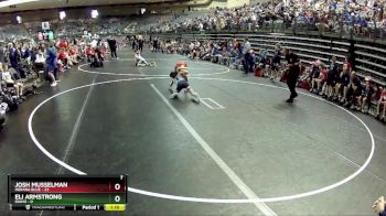 70 lbs Quarterfinals (8 Team) - Eli Armstrong, Idaho vs Josh Musselman, Indiana Blue