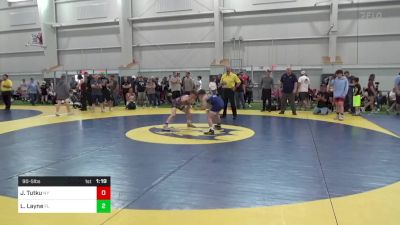 90-S lbs Consolation - Jon Tutku, NY vs Lucas Layne, FL