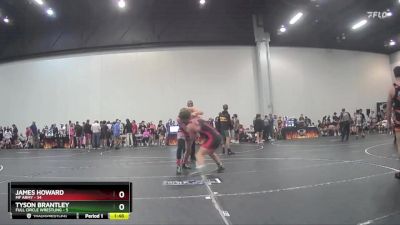 157 lbs Round 2 (6 Team) - James Howard, MF Army vs Tyson Brantley, Full Circle Wrestling