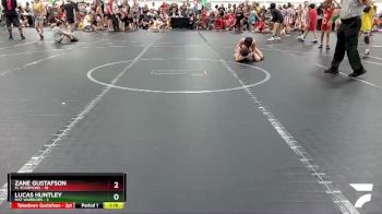 64 lbs Round 2 (4 Team) - Zane Gustafson, FL Scorpions vs Lucas Huntley, Mat Warriors