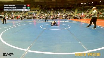73 lbs Round Of 16 - Hudson Burns, Sebolt Wrestling Academy vs Paxton Fellows, Firebird Elite