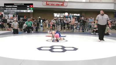 59 lbs Cons. Rd Of 16 - Hunter Stark, Yorktown Wrestling Club vs Myles Cross, Contenders Wrestling Academy