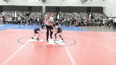 52-B lbs Round Of 16 - Brayden Betancourt, Legal Pain vs Chase Shrom, Shore Elite Wrestling Club