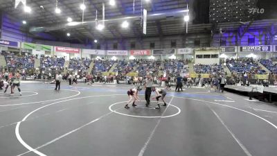 70 lbs Consi Of 4 - Asher Warner, Roosevelt Mustangs vs Dominic Gustamantes, Montezuma-Cortez Middle School