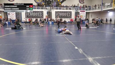 127 lbs Consy 4 - Logan Stewart, Reynolds vs Dominic Cordero, Cleveland-TN