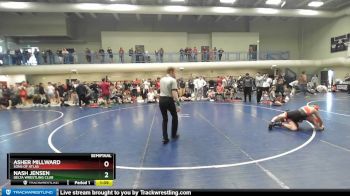 106 lbs Semifinal - Nash Jensen, Delta Wrestling Club vs Asher Millward, Sons Of Atlas