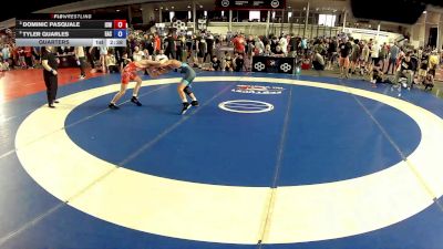 106 lbs Quarters - Dominic Pasquale, Izzy Style Wrestling vs Tyler Quarles, Elite Athletic Club