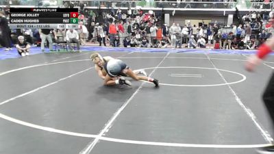 113 lbs Round Of 16 - George Jolley, Ledyard vs Caden Hughes, Ponaganset