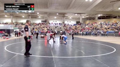 AA 165 lbs Cons. Semi - Joshua Pulley, Cleveland High School vs Myles Snelling, Bartlett High School