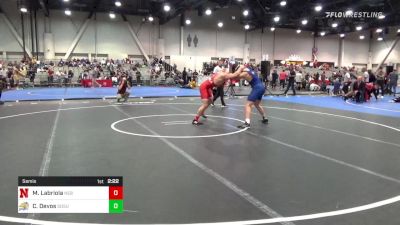 174 lbs Semis - Mikey Labriola, Nebraska vs Cade Devos, South Dakota State