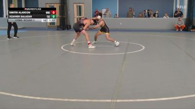 141 lbs Cons. Round 3 - Dmitri Alarcon, Western Wyoming College vs Xzavier Salazar, Trinidad State