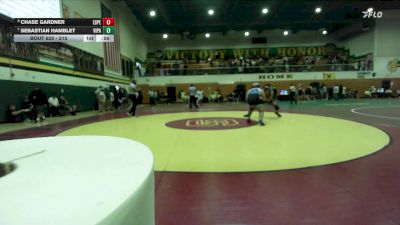 215 lbs Cons. Round 5 - Sebastian Hamblet, Villa Park vs Chase Gardner, Esperanza