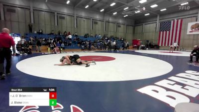 190 lbs Round Of 32 - John O`Brien, Bishop Alemany vs Jake Blake, Granada