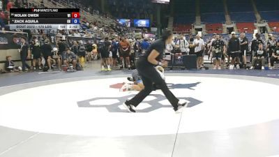 175 lbs Champ. Rd Of 32 - Nolan Owen, Wisconsin vs Zack Aquila, Ohio