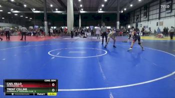 106 lbs Cons. Semi - Cael Killo, HeadHunters vs Trent Collins, Summerville Takedown Club