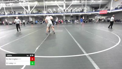 285 lbs Round Of 32 - Bryson Harrington, Pittsburgh vs Quincy Long, F&M