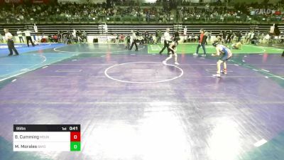 95 lbs Round Of 32 - Brody Cumming, Mount Olive vs Mason Morales, Bayonne