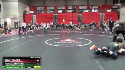 105 lbs 1st Place Match - Randall Fletcher, Tennessee Valley Wrestling vs Elijah Walters, Buckhorn Youth Wrestling