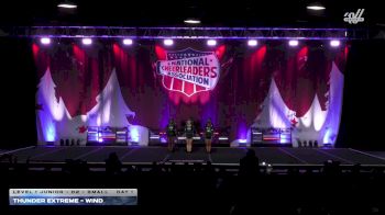 Thunder Extreme - Wind [2025 L1 Junior - D2 - Small Day 1] 2025 NCA Holiday Classic