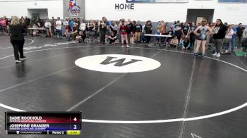 142 lbs Semifinal - Josephine Granger, Pioneer Grappling Academy vs Sadie Rockhold, Interior Grappling Academy