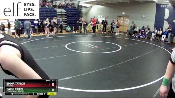 120 lbs. Champ. Round 3 - Paige Tihen, Ft. Zumwalt South vs Emma Taylor, DeSoto