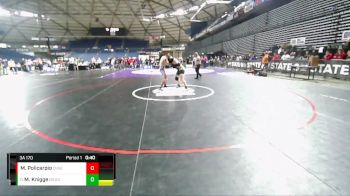 3A 170 lbs Cons. Round 4 - Mason Knigge, Mead vs Micah Policarpio, Chief Sealth