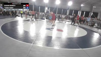 190 lbs Cons. Rd Of 16 - Teagan Dennett, Michigan Premier vs Bode Terry, Bad Karma