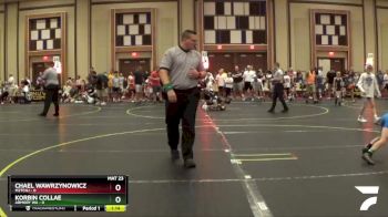 72 lbs Round 1 (6 Team) - Chael Wawrzynowicz, M2TCNJ vs Korbin Collae, Armory WA
